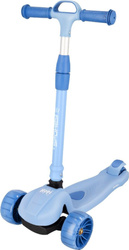 Hulajnoga trójkołowa balansowa kółka LED Spokey Hopi niebieska 944616