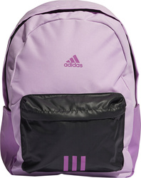 Plecak sportowy szkolny miejski adidas Classic Badge of Sport 3-Stripes Backpack fioletowy HM9147
