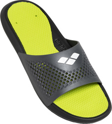 Klapki Bruno  black-lime-grey rozmiar 44