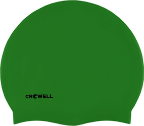 Czepek pływacki silikonowy Crowell Mono Breeze kol.7 zielony