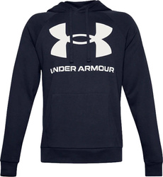 Bluza męska Under Armour Rival Fleece Big Logo HD granatowa 1357093 410