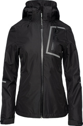 Damska Kurtka Przejściowa Hornen W  racing red/bright white rozmiar M