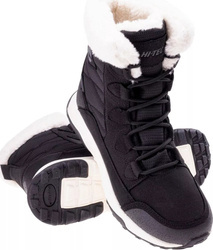 Damskie buty zimowe śniegowce Hi-tec Mestia MID WP Wo's czarne rozmiar 40