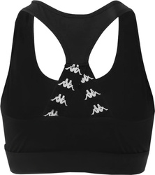 Stanik sportowy damski Kappa EBBA czarny 305040 005