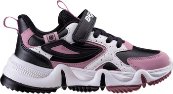 Dziecięce sneakersy Bejo BAGLEN JRG black/dusky orchid/white rozmiar 29