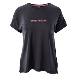 Damska koszulka treningowa z krótkim rękawem sportowa IQ rozmiar XL