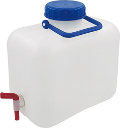 Zbiornik na wodę High Peak 10 L biały 41463