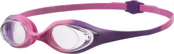 Dziecięce okularki Arena Spider Jr violet/clear/pink rozmiar uniwersalny