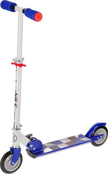 Hulajnoga dziecięca składana miejska koła 125mm ABEC-5 Nils Extreme hd026 szaro-niebieska