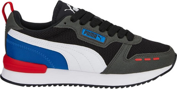 Buty dziecięce sportowe snekarsy R78 Jr czarno-szaro-niebieskie 373616 29