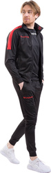 Dres treningowy piłkarski komplet bluza spodnie Givova Tuta Revolution czarno-czerwony TR033 1012