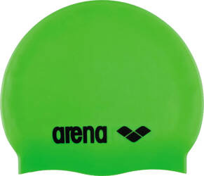 Dziecięcy czepek pływacki Arena Classic Silicone Jr acid_lime,black