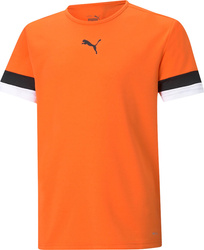 Koszulka dla dzieci Puma teamRISE Jersey Jr pomarańczowa 704938 08
