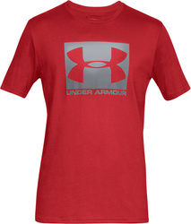 Koszulka męska Under Armour Boxed Sportstyle SS czerwona 1329581 600