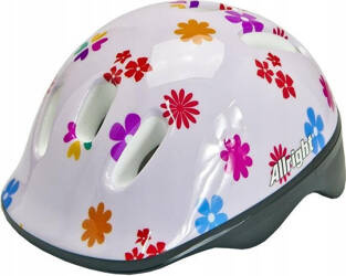 Kask rowerowy dziecięcy na rolki deskorolkę hulajnogę Allright Kids Pink MV6-2 rozmiar XS (44-48cm)