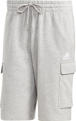 Spodenki męskie adidas Essentials French Terry Cargo szare HA4340