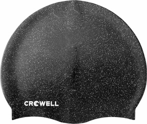 Czepek pływacki silikonowy Crowell Recycling Pearl czarny kol.1