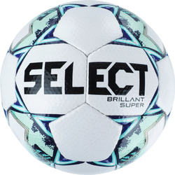 Piłka nożna Select Brillant Super 5 biało-granatowo-zielona 19215