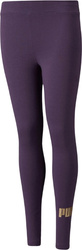 Legginsy dla dzieci Puma ESS Logo fioletowe 587050 16