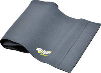 Pas wyszczuplający Allright szeroki 25cm szary