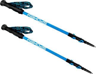 Kijki trekkingowe Spokey Carbon niebiesko-czarne 927900