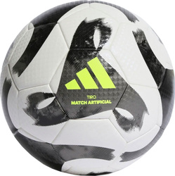 Piłka nożna adidas Tiro League Artificial Ground biało-czarna HT2423