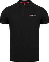 Koszulka męska Ozoshi Polo czarna OZ93816