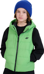 Kamizelka dla chłopca 4F M169 zielona 4FJWSS25TVJAM169 45S