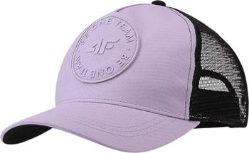 Czapka z daszkiem dla dzieci 4F U389 jasny fiolet 4FJWSS25ACABU389 52S