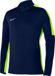 Bluza męska Nike DF Academy 23 SS Drill granatowo-zielona DR1352 452