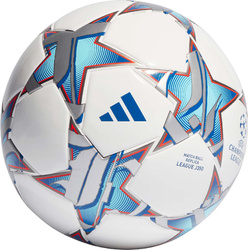 Piłka nożna adidas UCL Junior 350 League 23/24 Group Stage Kids biało-niebieska IA0941