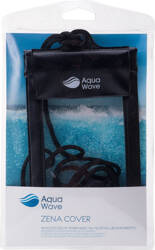 Wodoszczelny pokrowiec Aquawave Zena Cover transparent/black rozmiar uniwersalny