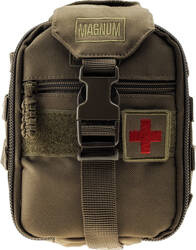 Apteczka kosmetyczka survivalowa Magnum Med zielona