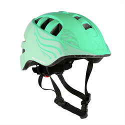 Kask dziecięcy rowerowy na rolki deskorolkę Nils Extreme MTW08 zielony rozmiar S (51-57CM)
