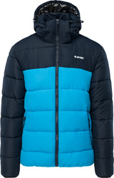 Męska Kurtka Zimowa Pikowana Varmi Ii  dark grey melange rozmiar L