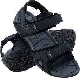 Męskie sandały trekkingowe turystyczne Hi-Tec Lucise czarne rozmiar 41