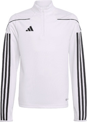 Bluza dla dzieci adidas Tiro 23 League Training Top biało-czarna IB8477