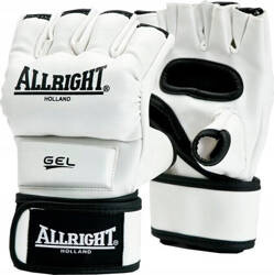 Rękawice MMA Pro PU Allright białe rozmiar L