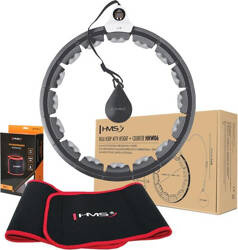Zestaw hula hop HHW06 z piłką grawitacyjną i licznikiem HMS pas br163