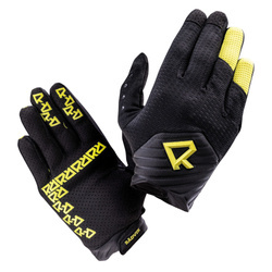 Rękawiczki rowerowe Radvik Cutfull Gts czarno-limonkowe rozmiar XL