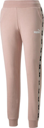 Spodnie damskie Puma Power Tape FL różowe 849094 47
