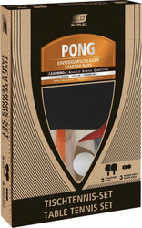 Zestaw do tenisa stołowego ping ponga 2 rakietki 3 piłki Sunflex TT Pong 20118