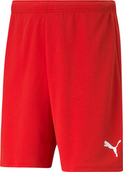 Spodenki męskie Puma teamRISE Short czerwone 704942 01