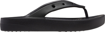 Klapki damskie Crocs Classic Platform Flip czarne 207714 001