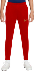 Spodnie dla dzieci Nike DF Academy 21 Pant KPZ czerwone CW6124 687