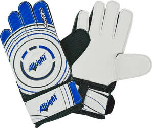 Rękawice bramkarskie Champion Allright niebieskie rozmiar 3