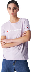 Koszulka damska Champion SS Tee fioletowa 117534 VS057