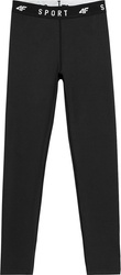 Spodnie damskie funkcyjne 4F czarne H4L22 SPDF351 20S