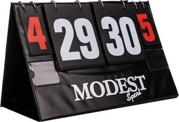 Tablica wyników liczydło stojąca rozkładana 0-30 pkt Modest