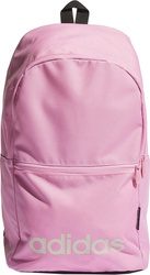 Plecak sportowy szkolny miejski adidas Linear Classic Daily różowy HM2639